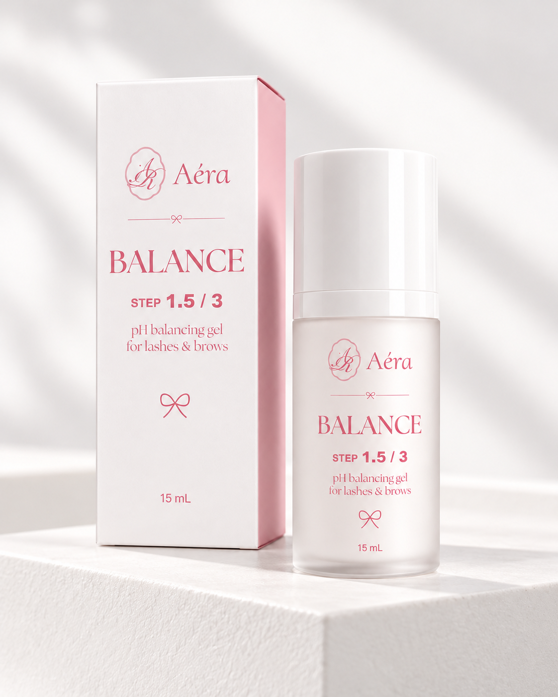 AÉRA BALANCE pH control gel box and bottle, 15 mL