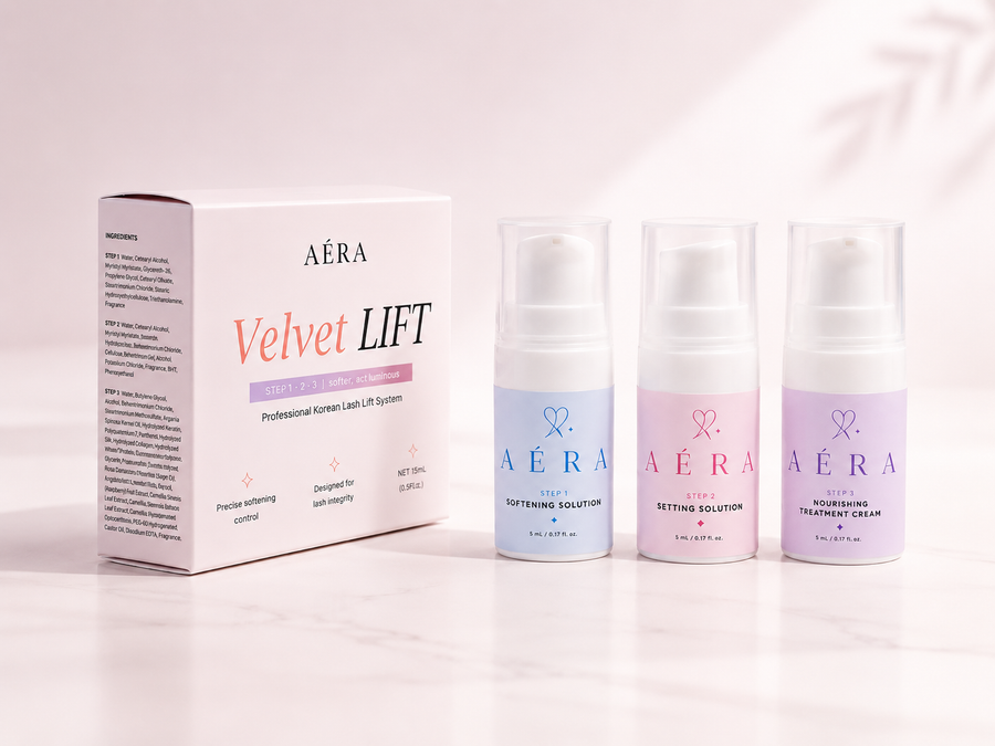 Velvet LIFT - Korean Lash Lift Solution Set