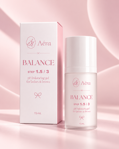 AÉRA BALANCE pH control gel bottle and box