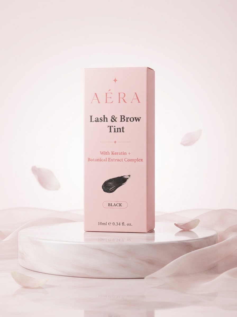 AÉRA Lash & Brow Tint box, Black, 10 ml