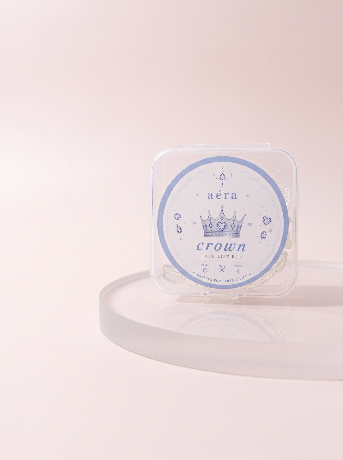 AÉRA Crown Rod in clear square case